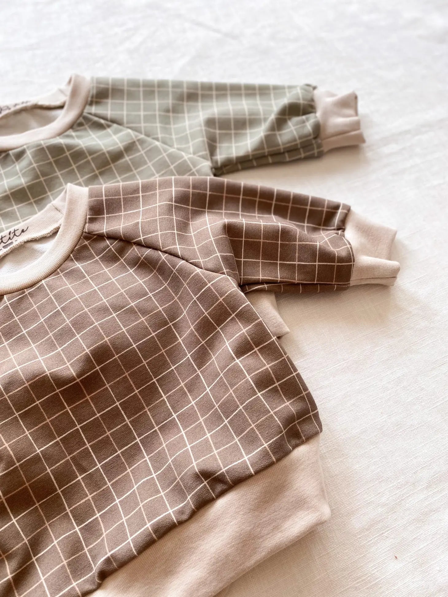 Baby Cotton Sweatshirt / Checkers
